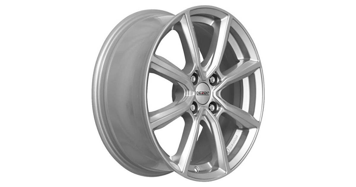 Jante Alu Dezent TN Silver 7x18 4x108 ET27 , Alésage 65.1