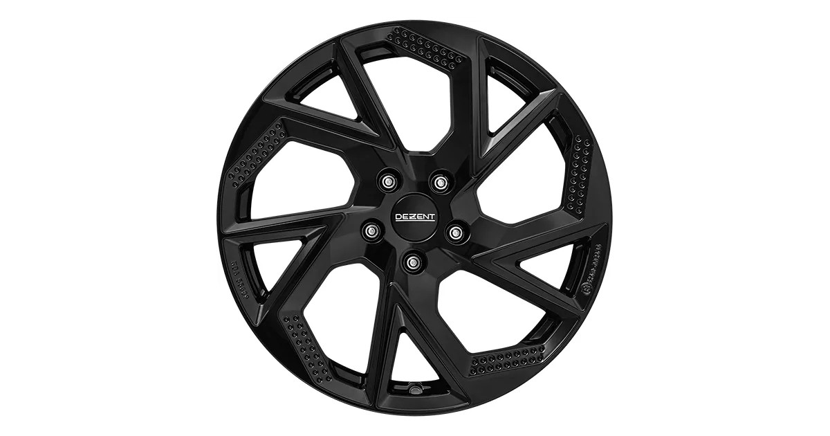 Jante Alu Dezent AP Black 6,5x17 4x98 ET41 , Alésage 58.1