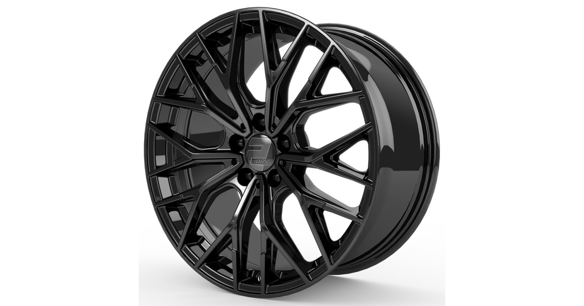 Jante ALU, Wheelworld - 2DRV WH37/ SW+ Noir brillant laqué, 8.5X19 5/112 ET48, Alésage 66.6