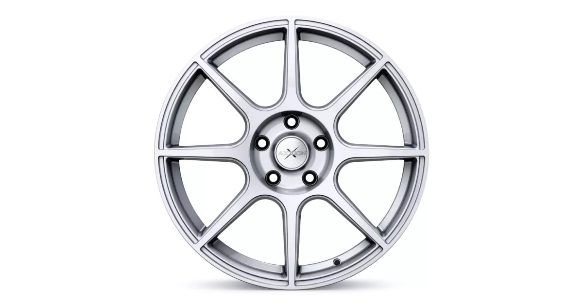 Jante ALU, Axxion X2 Race argent laqué 6.5X16 4/ 100 ET38 , Alésage 63.4