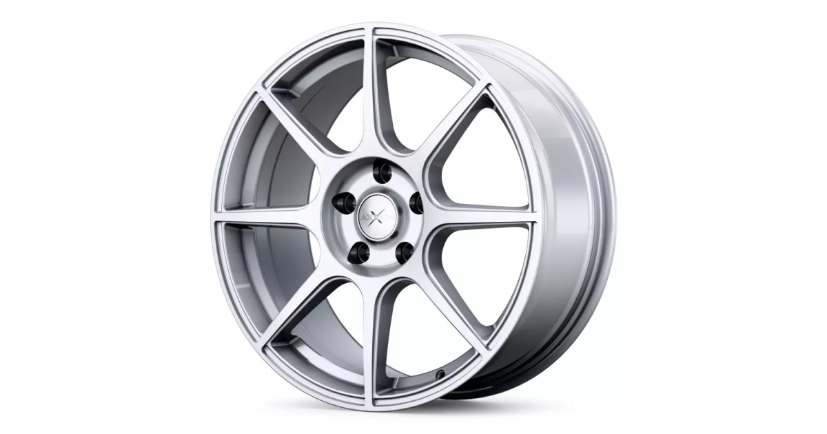 Jante ALU, Axxion X2 Race argent laqué 6.5X16 5/ 112 ET42 , Alésage 72.6