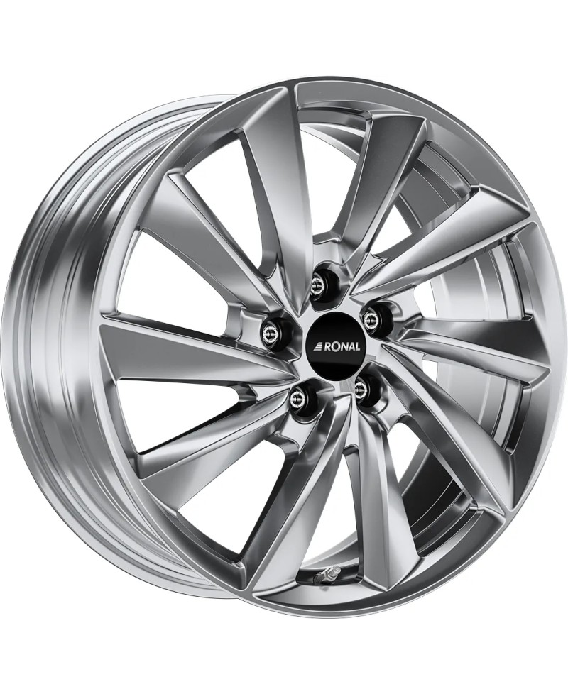 Jante ALU, Ronal R70 Platinium Silver 7.5X18 5/ 112 ET45 , Alésage 76