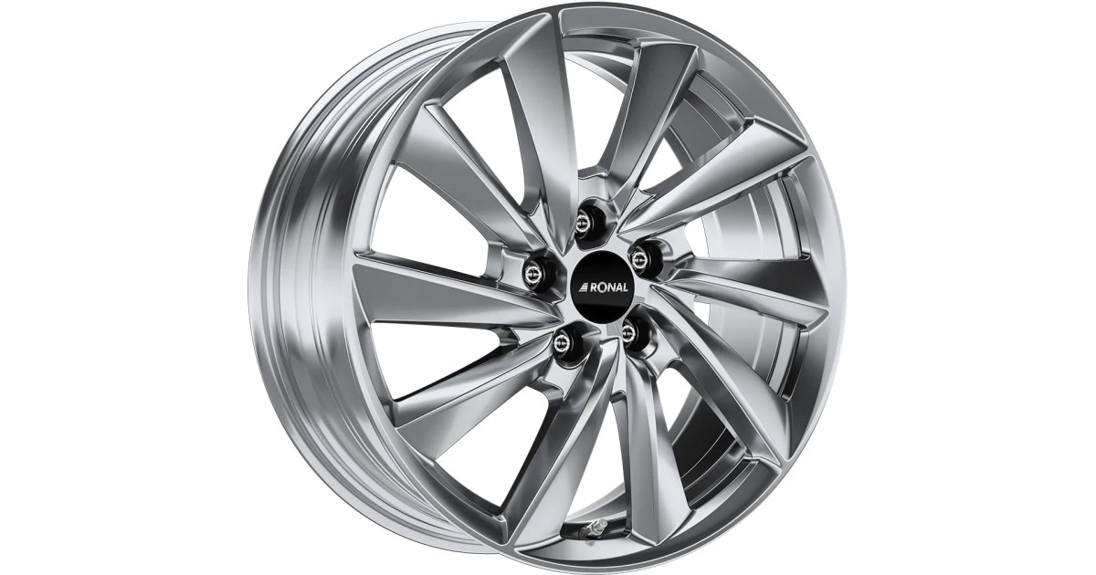 Jante ALU, Ronal R70 Platinium Silver 7.5X18 5/ 112 ET45 , Alésage 76