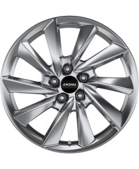 Jante ALU, Ronal R70 Platinium Silver 7.5X18 5/ 112 ET45 , Alésage 76