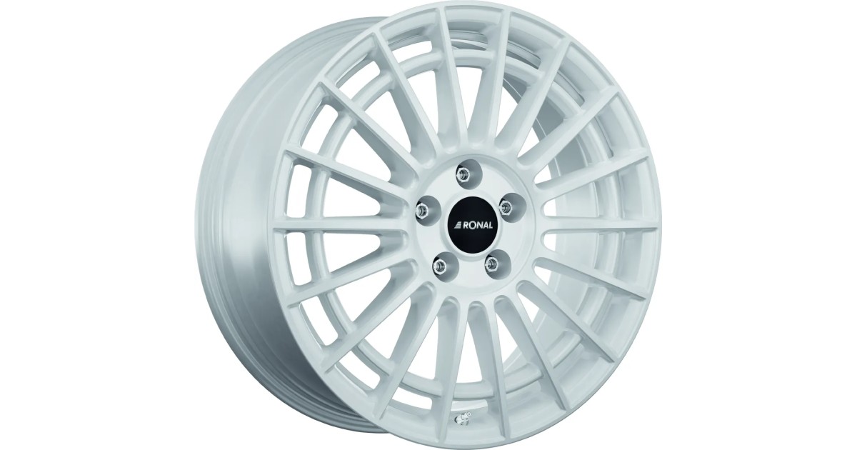 Jante ALU, Ronal R73 Rally white 8X18 5/ 114.3 ET40 , Alésage 76
