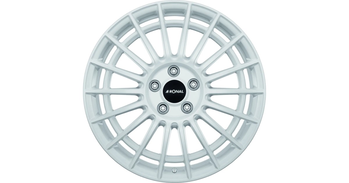 Jante ALU, Ronal R73 Rally white 8X18 5/ 114.3 ET40 , Alésage 76
