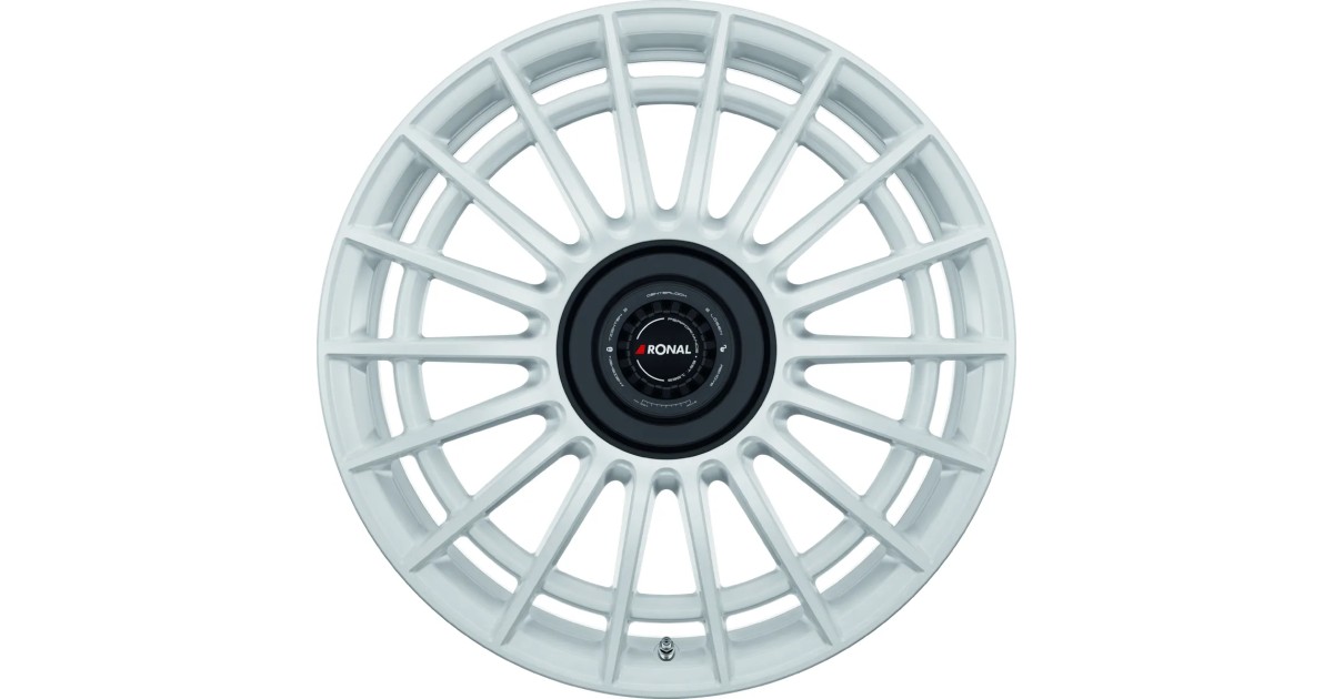 Jante ALU, Ronal R73 REV-B Rally white 8X18 5/ 114.3 ET40 , Alésage 76