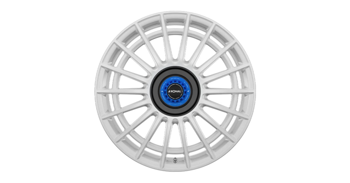 Jante ALU, Ronal R73 REV-M Rally white  8X18 5/ 114.3 ET40, Alésage 76