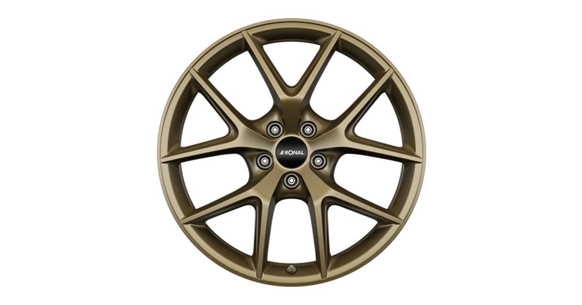 Jante ALU, Ronal R75 Bronze matt 8X19 5/ 112 ET25.1 , Alésage 66.6