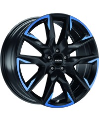 Jante ALU, Ronal R71 Jetblack matt blue tinted matt 10.5X21 5/ 130 ET64 , Alésage 71.6
