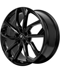 Jante Alu RC Design RC34 Noir brillant laqué 9x19 5x112 ET60,8 , Alésage 66.6