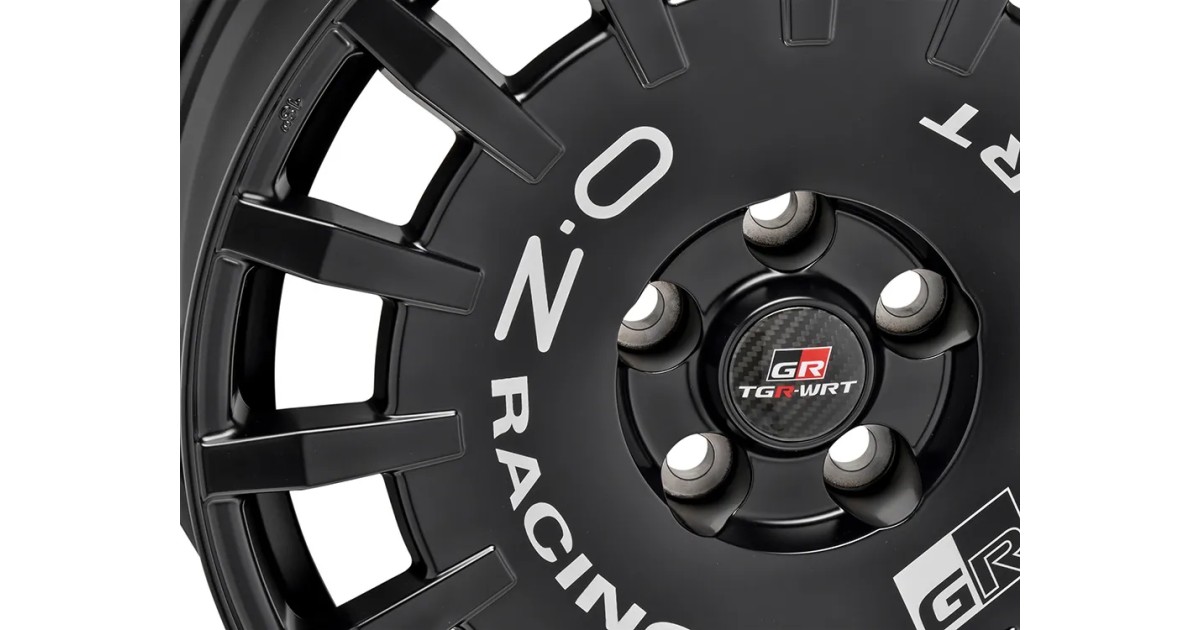 Jante ALU, OZ Rally Racing TGR-WRT MATT BLACK + SILVER LETTER 8X18 5/ 114.3 ET45 , Alésage 60.1