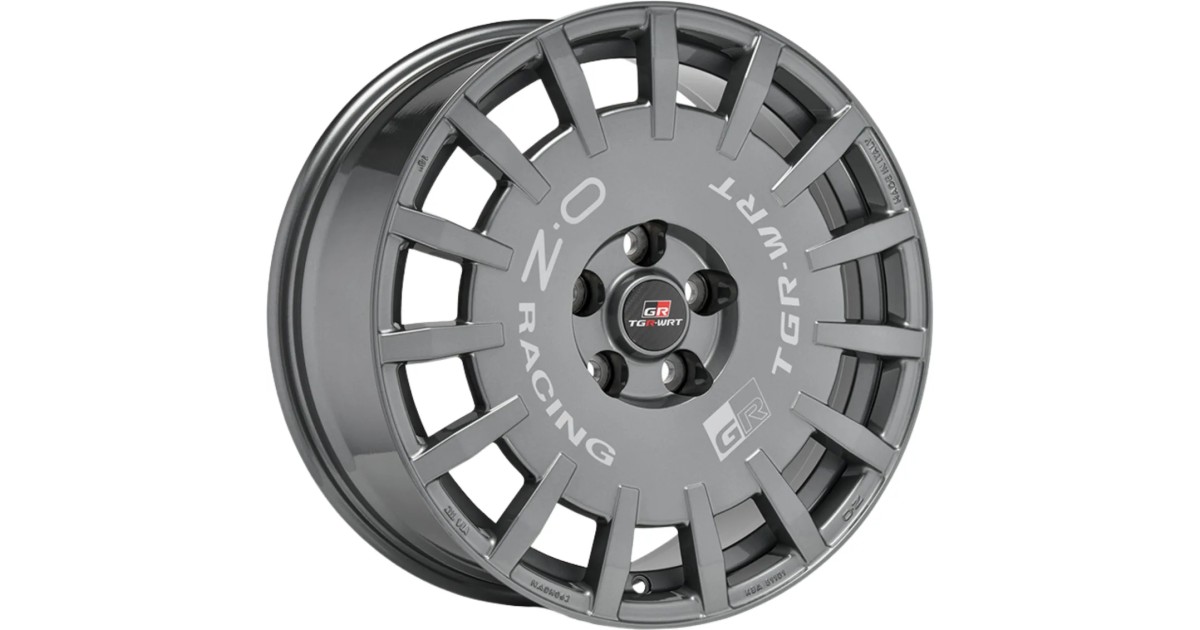 Jante ALU, OZ Rally Racing TGR-WRT Matt graphite  8X18 5/ 114.3 ET45 , Alésage 60.1