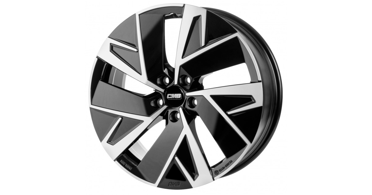 Jante ALU, CMS C32-AERO Diamant Noir Brillant, 8.5X20 5/ 108 ET45, Alésage 63.4