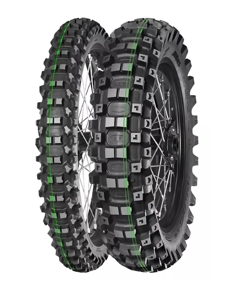 Pneu moto,  Mitas TERRA FORCE-EF SUPER SOFT (EXTREME ENDURO)  Rear 140/ 80-18   70M TT , 2XGREEN