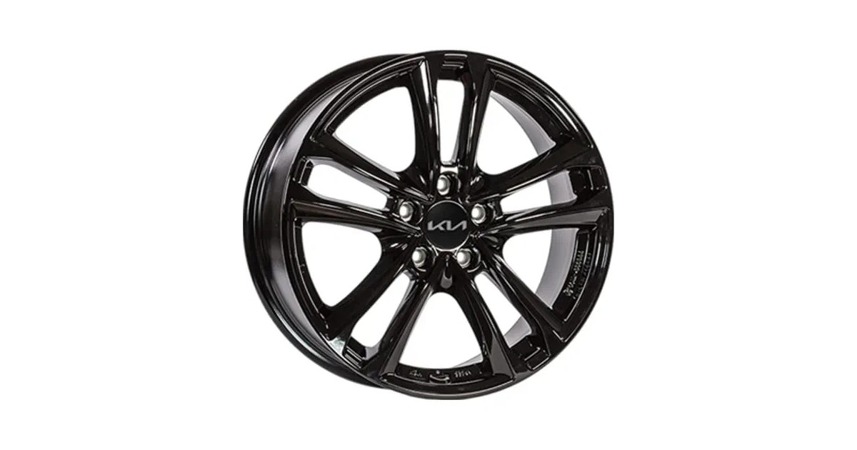 Jante Alu KIA TARVOS BLACK (KH27) 7,5x19 5x114.3 ET49,5 , Alésage 67.1