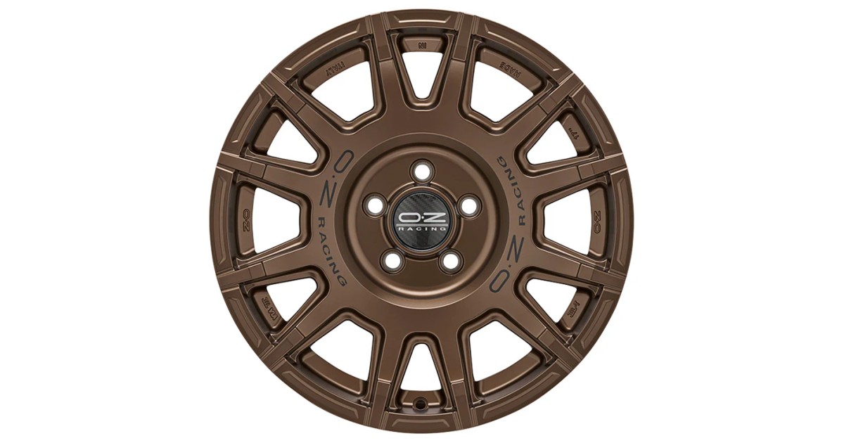 Jante ALU, OZ Rally Legend Matt bronze + Dark lettering 9X20 6/ 139.7 ET45, Alésage 106.1