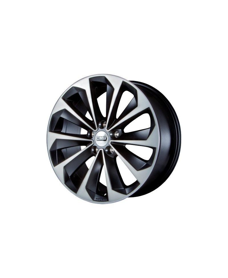 Jante ALU, CMS C21 Diamant Noir Mat, 7.5X17 5/112 ET35, Alésage 66.5