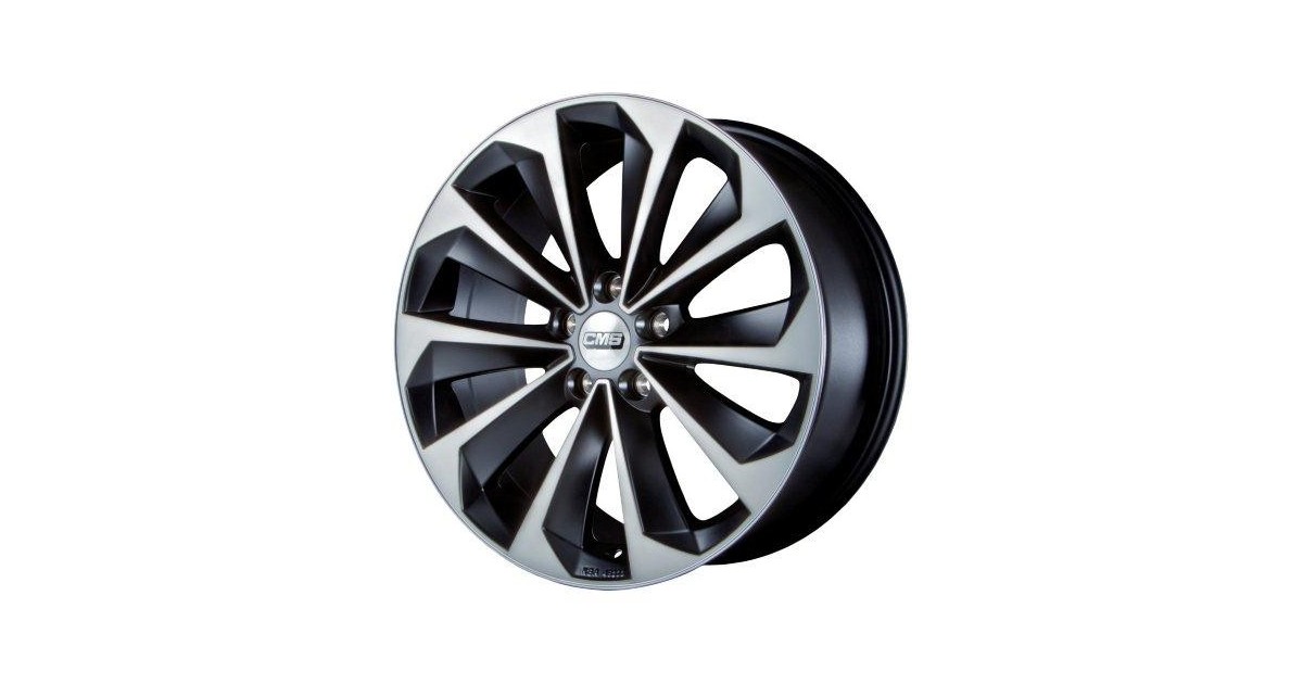 Jante ALU, CMS C21 Diamant Noir Mat, 7.5X17 5/112 ET35, Alésage 66.5