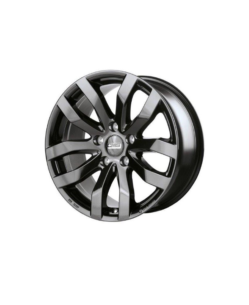 Jante ALU, CMS C22 Noir Brillant, 6X15 5/100 ET45, Alésage 54.1