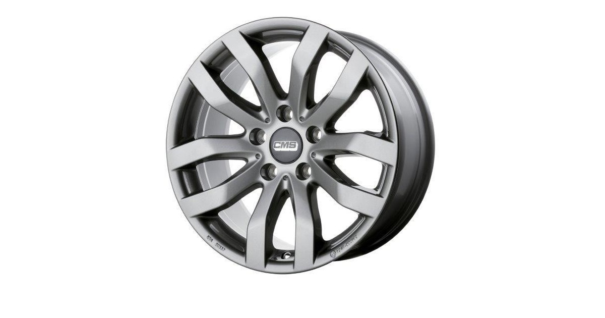 Jante ALU, CMS C22 Titane Brillant, 6.5X16 5/120 ET52, Alésage 65.1