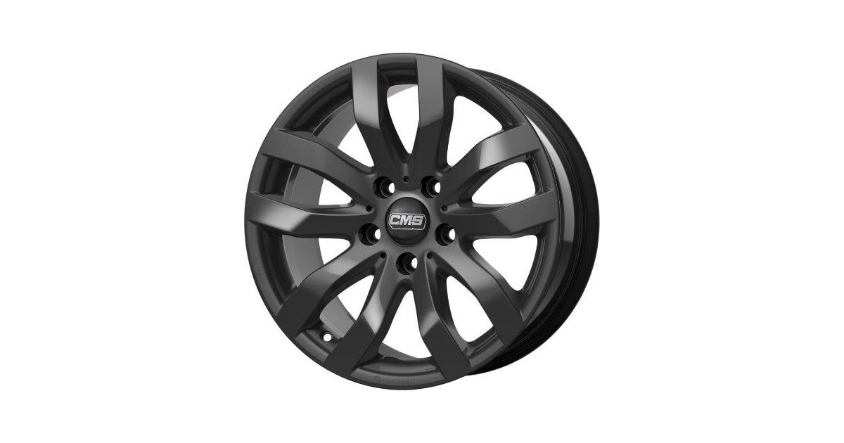 Jante ALU, CMS C22 Noir Brillant, 7X16 5/114.3 ET55, Alésage 64.1