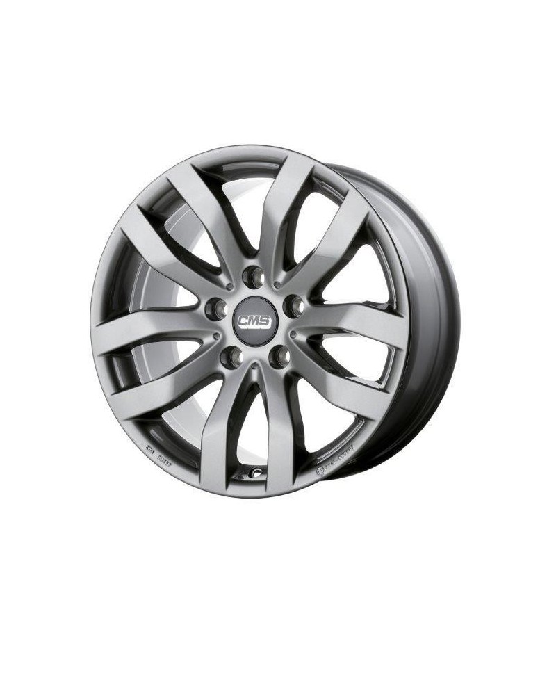 Jante ALU, CMS C22 Titane Brillant, 7.5X17 5/108 ET44, Alésage 65.1