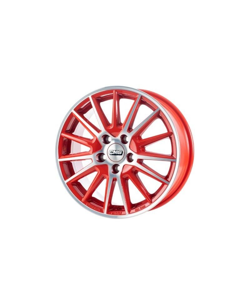 Jante ALU, CMS C23 Diamant Rouge Brillant, 6.5X16 5/114.3 ET45, Alésage 67.2