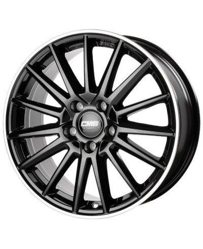 Jante ALU, CMS C23 Noir Bride Poli Brillant, 8X20 5/108 ET44, Alésage 65.1