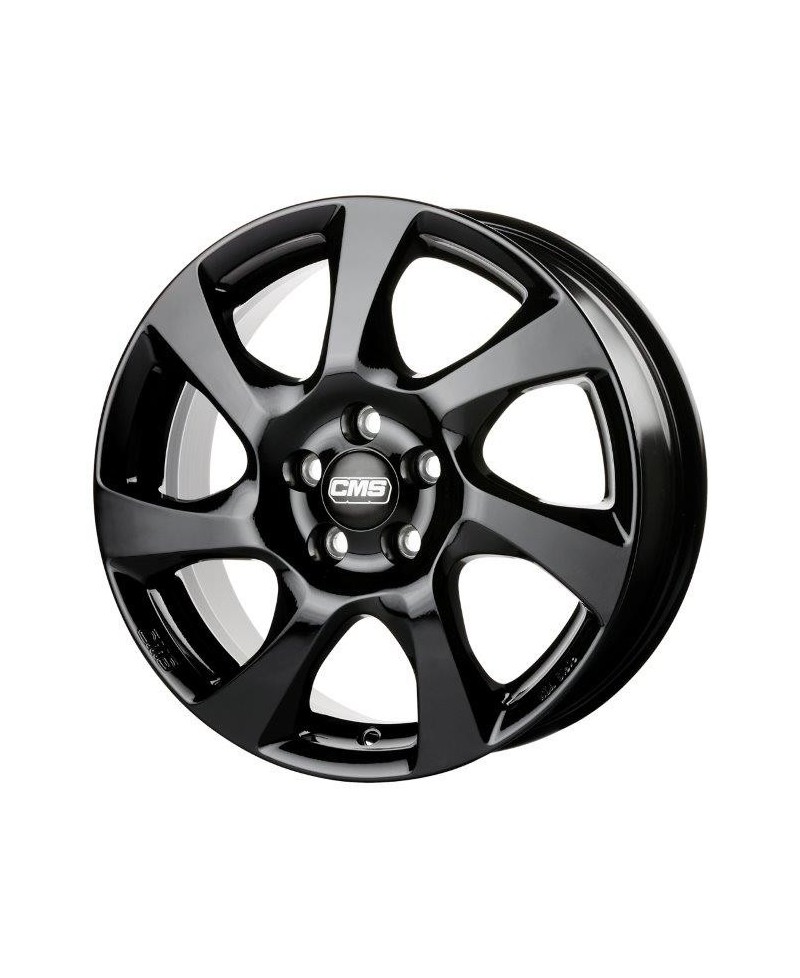 Jante ALU, CMS C24 Noir Brillant, 6.5X16 4/108 ET38, Alésage 65.1